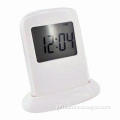 White Backlit Clock, Ideal for Table Decoration Purposes